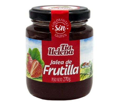 JALEA DE FRUTILLA TIA HELENA  270GR 