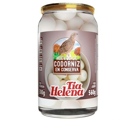 HUEVO DE CODORNIZ TIA HELENA  560GMS