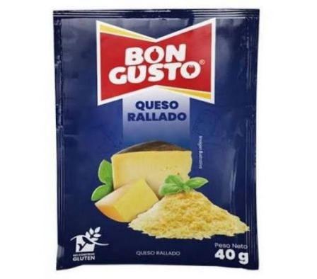 QUESO BON GUSTO RALLADO 40 GR