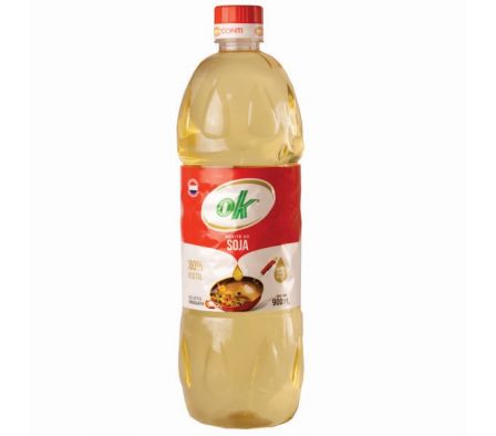 ACEITE OK DE SOJA 100%VEGETAL 900ML