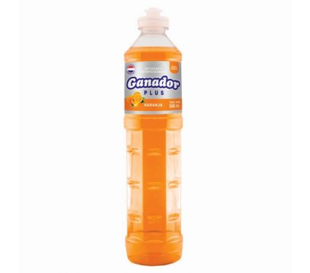 DETERGENTE GANADOR NARANJA 500ML