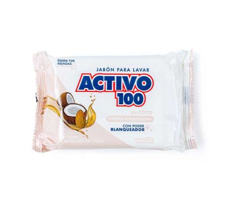 JABON DE LAVAR ACTIVO 100 COCO X 200G