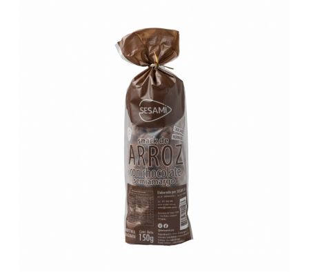 SNACK DE ARROZ C/ CHOCOLATE SESAMI 150 GR