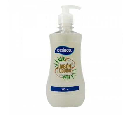 JABON LIQUIDO DESINGEL ANTIBACTERIAL COCO VAINILLA
