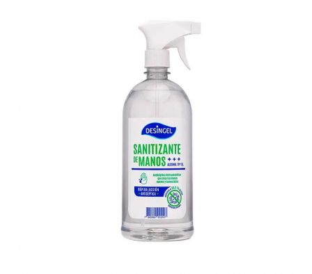 ALCOHOL GLICERINADO DESINGEL 70% GATILLO 1000ML