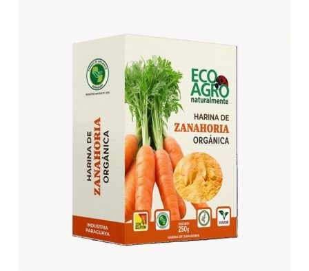 HARINA DE ZANAHORIA ECO AGRO ORGÁNICA 250GR