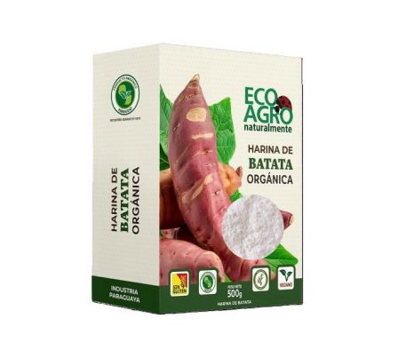HARINA DE BATATA ECO AGRO ORGÁNICA 500GR