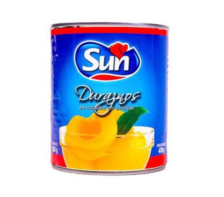 DURAZNO EN ALMIBAR SUN 820 GR