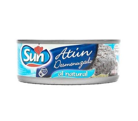 ATUN SUN DESMENUSADO AL NATURAL 140GR 