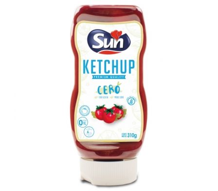 KETCHUP SUN CERO PET 310GR