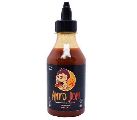 SALSA PIMIENTA SUN  AHY,O JOPI C/ JENGIBRE 210GR