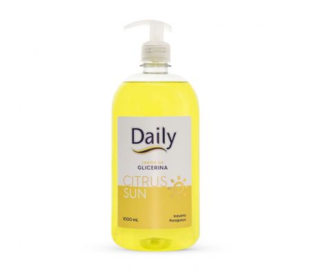JABON LIQUIDO DAILY GLICERINA CITRUS C/VALV 1000ML