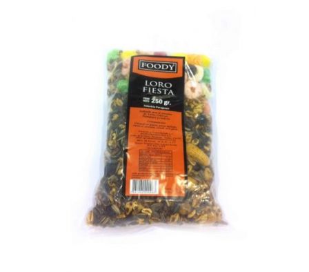 ALIMENTO P/LORO FOODY FIESTA 250GR