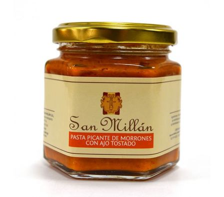 SALSA SAN MILLAN PICANTE MORRONES C/AJO 200GR