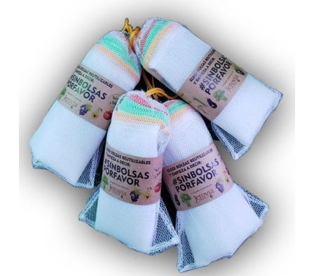 BOLSAS LAVABLES Y REUTILIZABLES 6UN