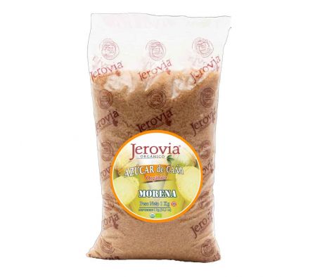 AZUCAR JEROVIA DE CAÑA ORGANICA MORENA 1 KILO