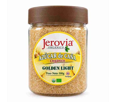 AZUCAR ORGANICA GOLDEN LIGHT X 500 GRAMOS POTE