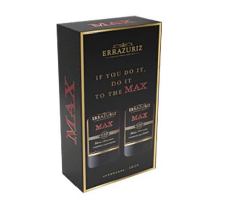 PACK 2 VINOS MAX RVA ERRAZURIZ CS-CR+PAÑO DE REG
