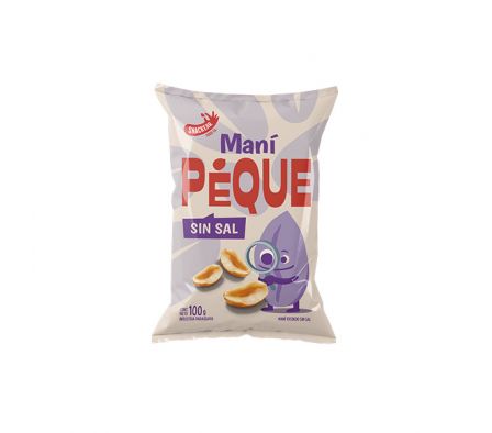MANI PEQUE SIN SAL 100 GR