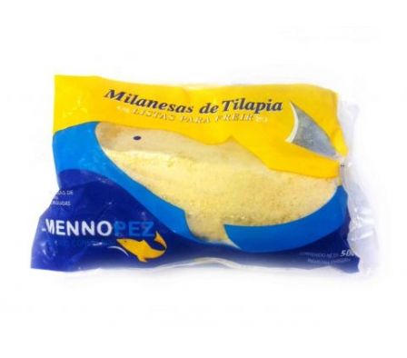 MILANESA MENNOPES DE TILAPIA 500GR