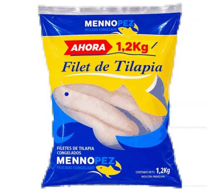 FILET DE TILAPIA MENNOPEZ CONGELADOS 1,2KG