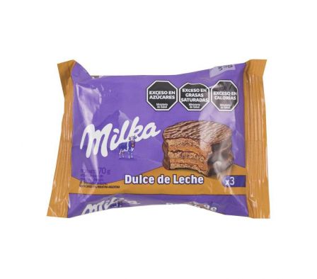 ALFAJOR MILKA DULCE DE LECHE 70GR