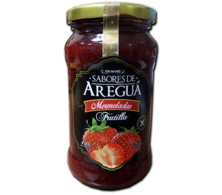 MERMELADA DE FRUTILLA SABORES DE AREGUA 440GR
