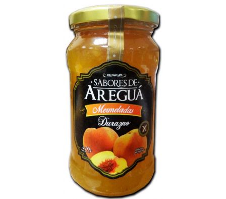 MERMELADA SABORES DE AREGUA DURAZNO  400GR
