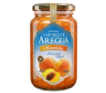 MERMELADA SABORES DE AREGUA DURAZNO LIGHT 350GR