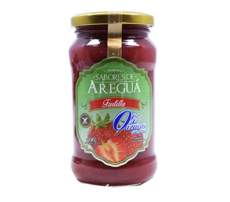 MERMELADA FRUTILLA SABORES DE AREGUA S/AZUCAR400GR