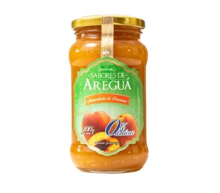 MERMELADA SABORES DE AREGUA DURAZNO 0% AZUCAR 400 