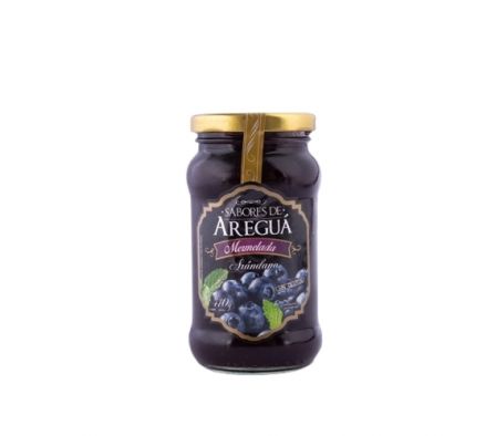 MERMELADA SABORES DE AREGUA ARANDANO 410 GR
