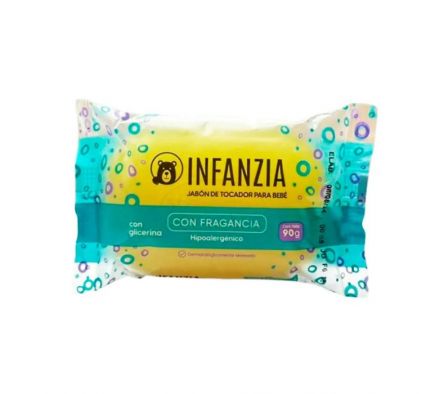 JABON GLICERINA INFANZIA C/ FRAGANCIA 90 GR
