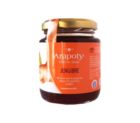 MIEL DE ABEJA ARAPOTY CON JENGIBRE 280 GR