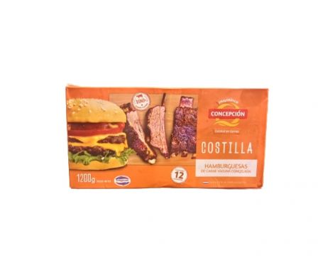 HAMBURGUESA CONCEPCION COSTILLA 12UNDS