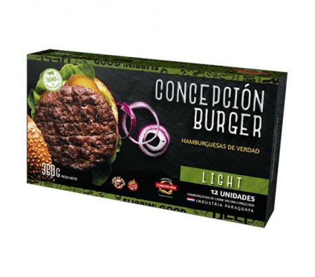 HAMBURGUESA CONCEPCION LIGHT 12UNDS