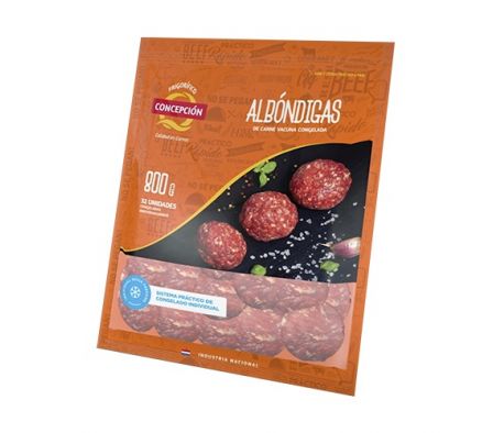 ALBONDIGAS CONGELADAS CONCEPCION INDIVIDUAL 800GR