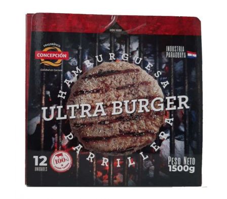 HAMBURGUESA PARRILLERA CONCEPCION ULTRA BURGUER 12
