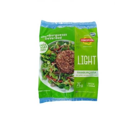 HAMBURGUESA CONCEPCION LIGHT INDIVIDUAL 75GR