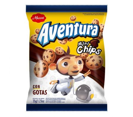 MINICHIPS MAZZEI AVENTURA CHOCOLATE 35GR
