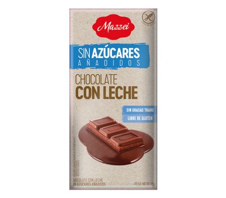 CHOCOLATE BE FIT CON LECHE SIN AZUCAR 75GR