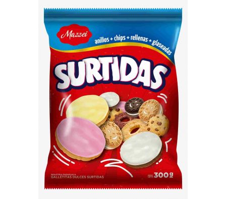 GALLETITA MAZZEI SURTIDAS 300GR 