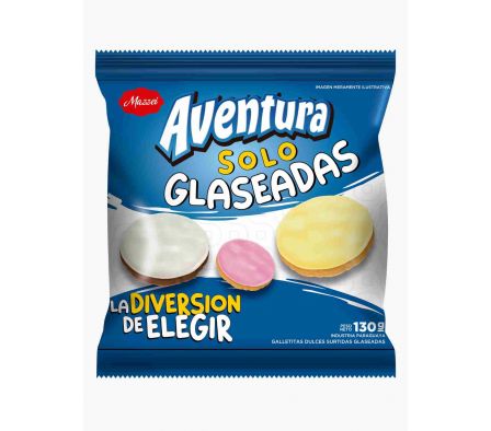 GALLETITA MAZZEI AVENTURA SOLO GLASEADAS 130GR