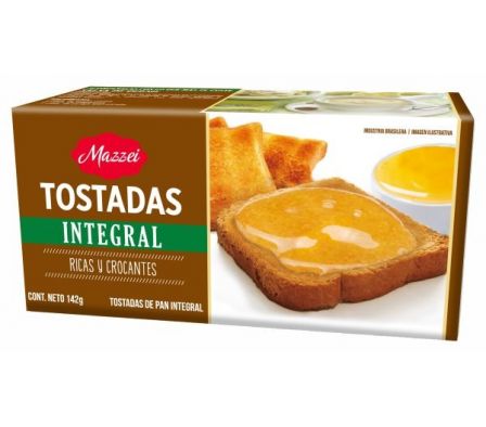 TOSTADA INTEGRAL MAZZEI 142GR