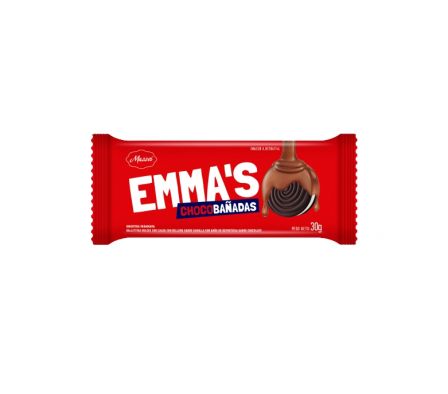GALLETITAS EMMA'S FULL CHOCOBAÑADAS 30GR