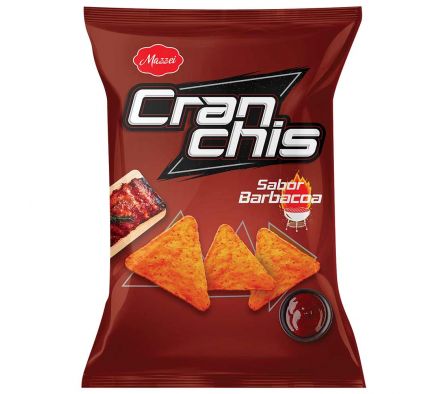 NACHOS MAZZEI CRANCHIS SABOR BARBACOA 100GR