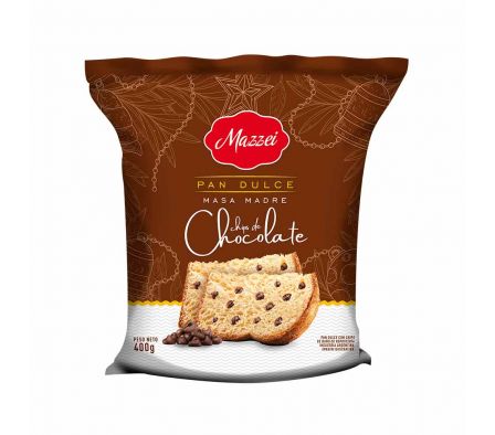 PAN DULCE MAZZEI MASA MADRE CHOCOLATE 400GR