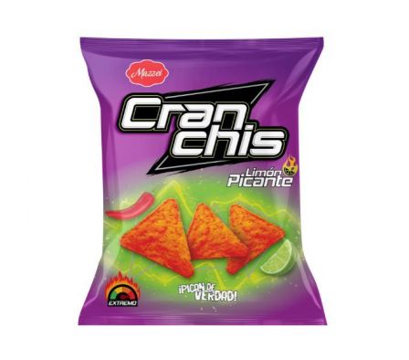 NACHOS MAZZEI CRANCHIS LIMÓN PICANTE 30g