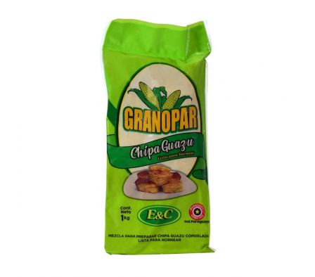 CHIPA GUAZU MEZCLA GRANOPAR 1 KL