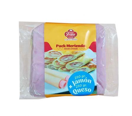 PACK MERIENDA QUESO GOUDA + JAMÓN COCIDO X UN